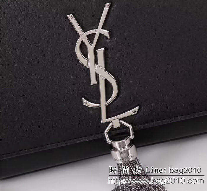 YSL聖羅蘭 經典款 原版南非牛皮 原版五金 鏈條斜挎包 311227 YAS1172